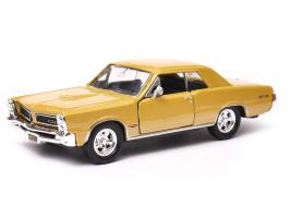 1965 Pontiac GTO USA Sports Vintage Car Model Diecast Toy Yellow 1:34 Welly