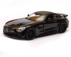 Mercedes-AMG GTR Germany Sport Car Model Diecast Toy Black 1:34 Welly Open Door