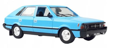 Polonez FSO Polish Vintage Car Model Blue Diecast 1:43 Daffi