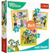 The Treflik Family Jigsaws Puzzle 3 in 1 Prince Mother Father Toy Gift Children