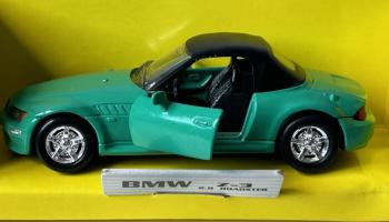 BMW Z3 2.8 Roadster Germany Sports Car Model Diecast 1:34-1:39 Scale