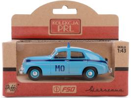 Warszawa M-20 Citizen Police Polish Vintage Car Model Diecast 1:43 Daffi