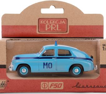 Warszawa M-20 Citizen Police Polish Vintage Car Model Diecast 1:43 Daffi