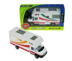 Big 17 cm Tourist Camper Truck Car Model Diecast Alloy Series Toy Gift 1:48