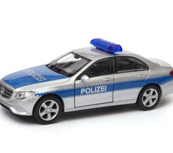 2016 Mercedes-Benz E-Class Police Germany Car Model Diecast 1:34-1:39 Welly