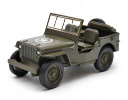 1941 Jeep Willys American Military Car Model Diecast Toy 1:34-1:39 Scale Welly