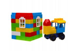 Blocks 164 pcs Big Pieces Creative Toy Many Colours and Shape Boy Girl Gift