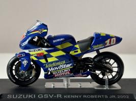 Suzuki GSV-R Kenny Roberts JR 2002 Motorcycle Model Diecast 1:24 Scale Altaya