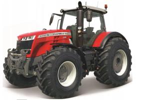 Massey Ferguson 8740S Farmland American Tractor Model Diecast Red  Bburago