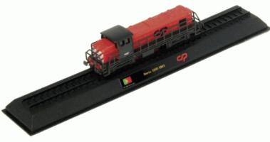 Class Seria 1200-1961 Portugal Diesel-Electric Locomotive Model Diecast Amercom 1:160