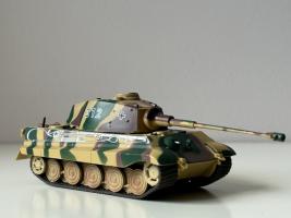 Panzerkampfwagen VIB Tiger II 1944 German Wehrmacht Tank Model Toy Diecast 1:72