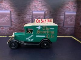 Ford Model A - The Sporting Life American Classic Car Delivery Van Model Diecast