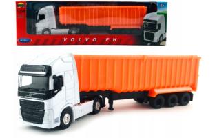 Volvo FH Dump Kiper Swedish Truck Lorry Model Diecast Toy 1:64 Scale Welly