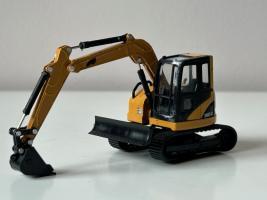 Hydraulic Excavator Car Tractor Construction Vehicle Machine Model Diecast 1:64