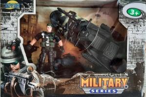 Playset Military Series - Soldier and Boat Army Commando Gift Children