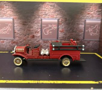 1919 Pirsch Fire Brigade Vintage Car Lorry Model Diecast Toy 1:64