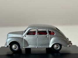 Athena Grey Jowett Javelin British Classic Car Model Diecast 1:72 Scale Oxford