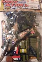 Military Army Action Playset Figures Soldiers Fighter Pontoon