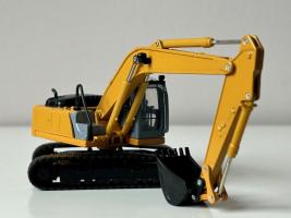 Excavator Track Construction Vehicle Machine Model Diecast Amercom 1:64