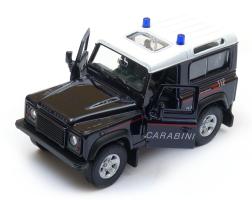 Land Rover Carabinieri Police Italian Car Model Diecast Toy 1:34-1:39 Welly