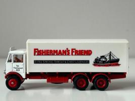 Mammoth Fisherman's Friend British Lorry Truck Model Diecast 1:76 Scale EFE