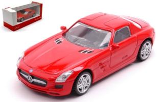 Mercedes-Benz SLS AMG Germany Luxury Car Model Diecast Red 1:43 Rastar