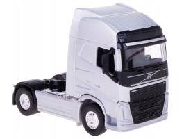 Volvo FH500 Lorry Truck Swedish Model Diecast Toy Silver 1:64 Scale Welly