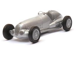 1937 Mercedes-Benz W125 Germany Sports Car Model Metal Diecast Toy Grey 1:34