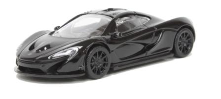 McLaren P1 British Sports Car Model Diecast Black 1:43 Rastar