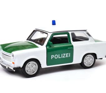 Trabant 601 Polizei Police Germany Legendary Car Model Diecast 1:34-1:39 Welly