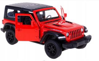 Jeep Wrangler Rubicon American Car Model Toy Diecast RMZ City Red 1:32