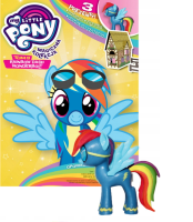 Rainbow Dash My Little Pony Figure/Collection/Toy Sealed Big Quality +Stickers