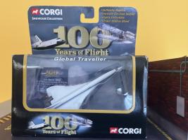 1969 Concorde British Airways 100 Years of Flight Model Plane Diecast Corgi