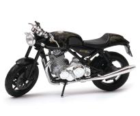 Norton Commando 961 SE British Bike Motorcycle Model Black Toy Diecast 1:18