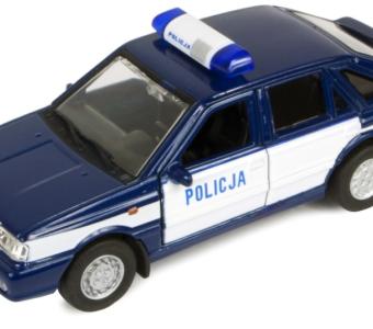 Polonez Caro Police Polish Legendary Car Model Blue White Diecast 1:43 Welly