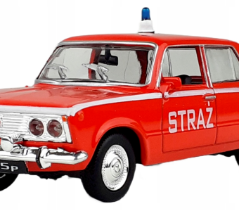 Fiat 125p Straz (Fire Brigade) Car Model Diecast 1:43 Daffi