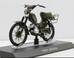 Testi Militar Italian Moto Moped Scooter Bike Model Diecast 1:18 Scale