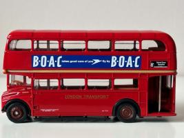 AEC Route Master BOAC Liverpool British Bus Model Diecast Toy 1:76 Scale EFE