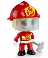 Pinypon Action 1 Doll Figure Heroes Fireman Gift Child