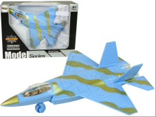 Big (21 cm) The 31 Fighter Aircraft Inertial Light Scale 1:80 BlueToy Gift Child