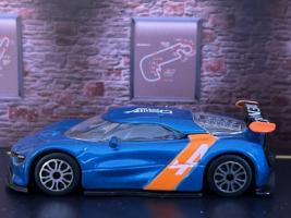 Renault Alpine A110 French Sports Car Model Diecast Blue 1:43 Bburago