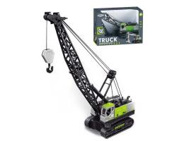 Excavator Crane Model Green/Grey Moving Parts Engineering Series