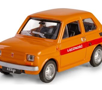 Fiat 126p "Maluch" Telephone Emergency Fire Polish Car Model Diecast 1:43 Daffi