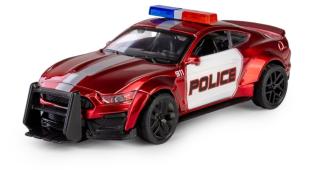 Chevrolet Police 911 USA Car Model Red Diecast Pull-Back Function Pop The Hood