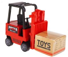 Wheel Forklift with Pallet Moving Parts Vehicle Machine Model Metal Diecast