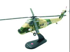 Westland Wessex HU5 -1969 British Military Helicopter Model Diecast Amercom 1:72