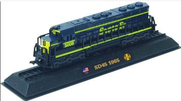 EMD SD45 1965 USA Diesel-Electric Locomotive Model Diecast 1:160