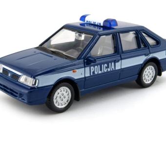 Polonez Caro Plus Police Legendary Polish Car Model Blue Diecast 1:43 Welly