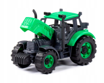 Tractor Farm Progress Open Hood Green Toy Gift Children Polesie Big Quality