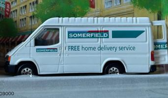 Ford Transit Delivery Van Somerfield American Car Model Diecast 1:43 Scale Corgi